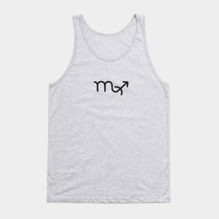 Scorpio and Sagittarius Double Zodiac Horoscope Signs Tank Top